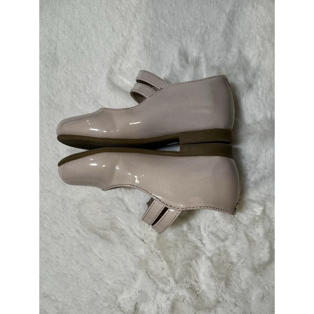 Christie & Jill Toddler Mary Jane Shoes Size 5 Blush Patent Dress Shoes